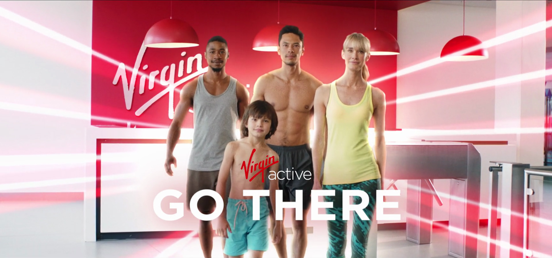 On-Set for VFX on Virgin Active